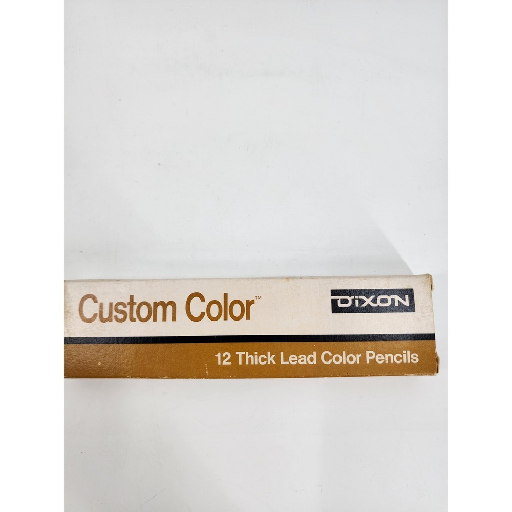 Dixon Custom Color 134-8 Light Green Thick Lead Pencils 12 Count Vintage USA